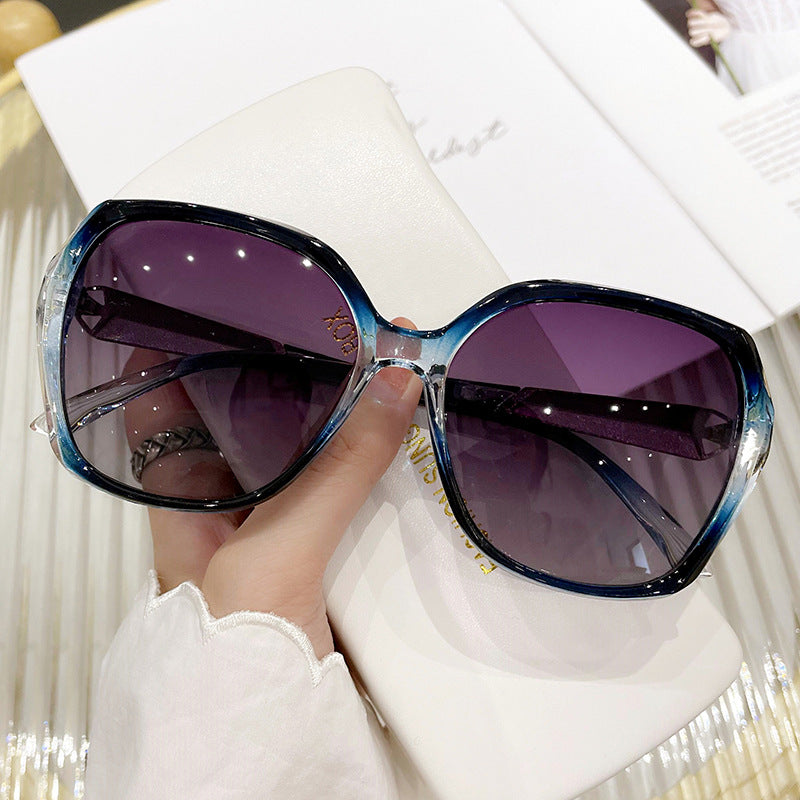Damskie okulary przeciwsłoneczne w eleganckim designie motyla Karnz
