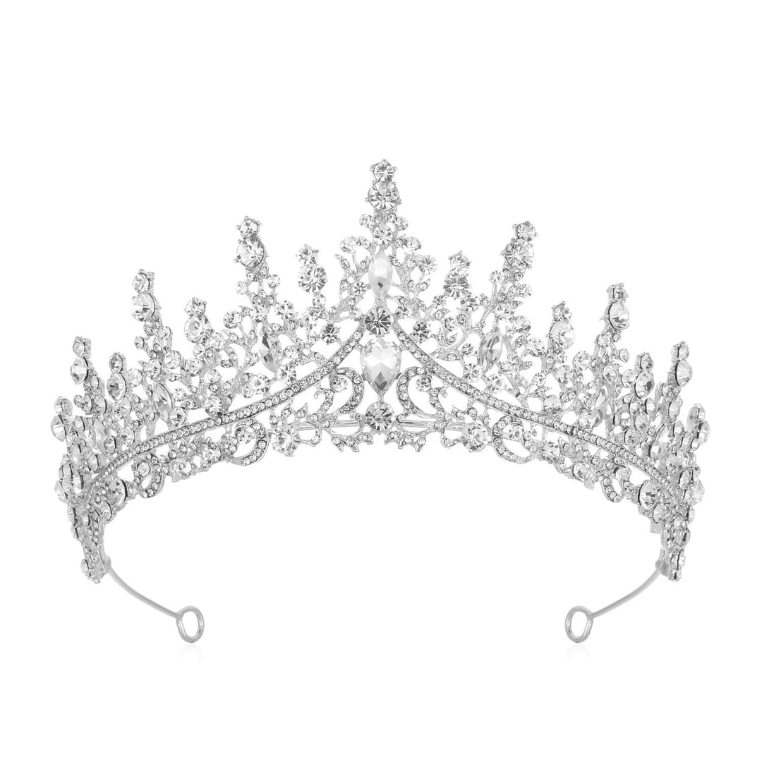 Tiara Strass dla kobiet z błyszczącymi kamieniami Karnz