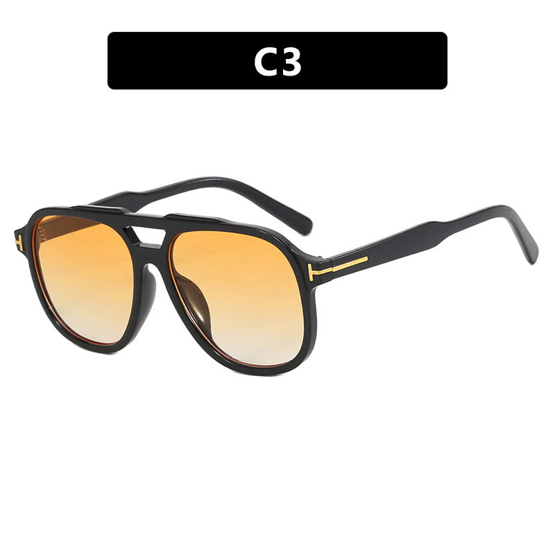 Damskie stylowe okulary przeciwsłoneczne w nowoczesnym designie z unikalną ramką Karnz