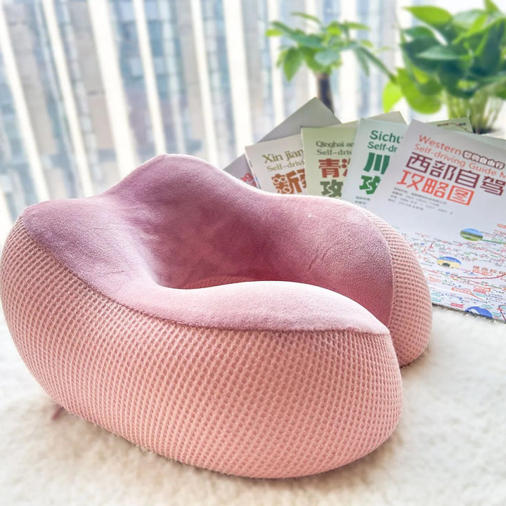 Ergonomiczna poduszka pod szyję dla kobiet z relaksującą funkcją masażu Karnz