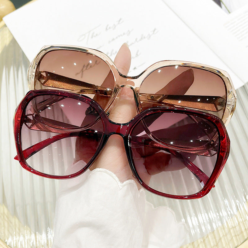 Damskie okulary przeciwsłoneczne w eleganckim designie motyla Karnz