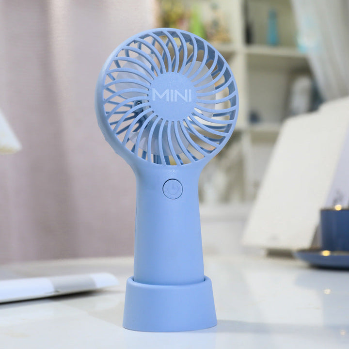 Damski przenośny mini-wentylator ręczny z ergonomicznym designem Karnz