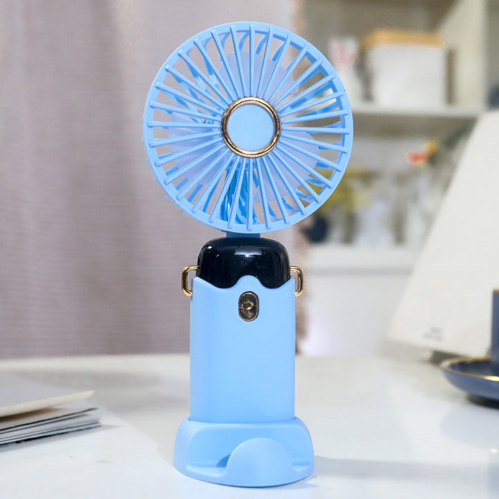Kobiecym Przenośny Wentylator Ręczny z Funkcją Ładowania USB i Wydajną Cirkulacją Powietrza Karnz