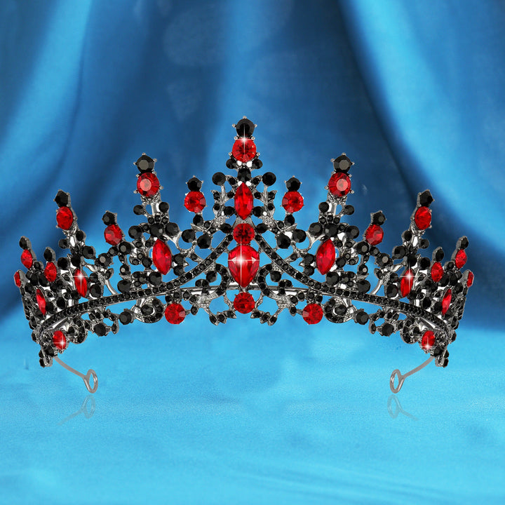 Tiara Strass dla kobiet z błyszczącymi kamieniami Karnz