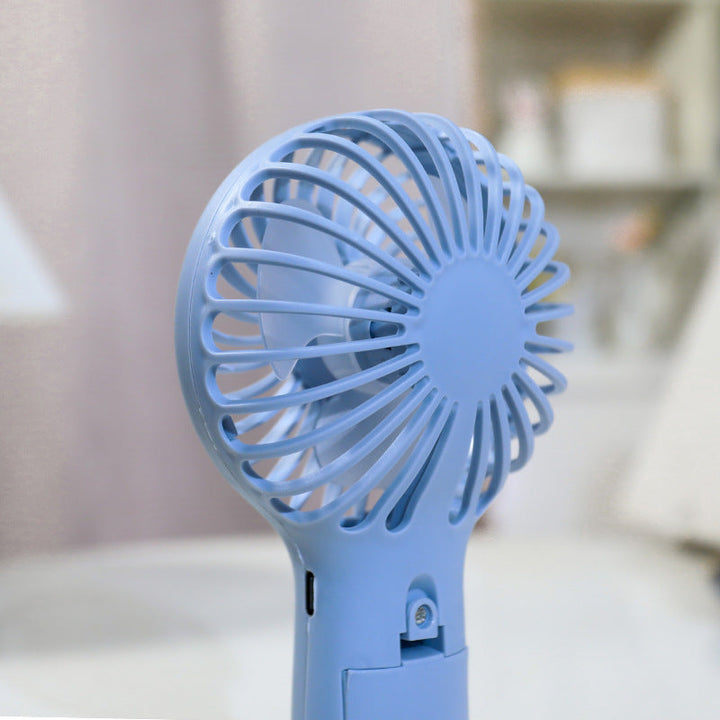 Damski przenośny mini-wentylator ręczny z ergonomicznym designem Karnz