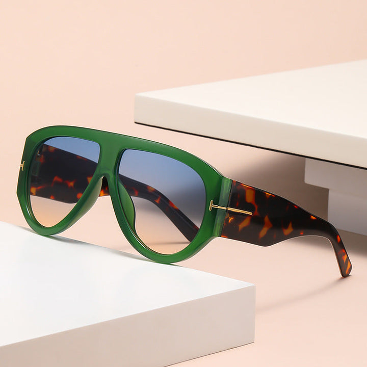 Oversized okulary przeciwsłoneczne UV400 Karnz