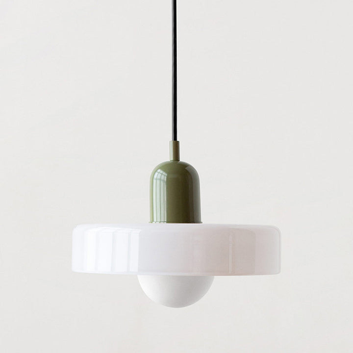 Kolorowa lampa wisząca w stylu Bauhaus - StiloGlas | Karnz