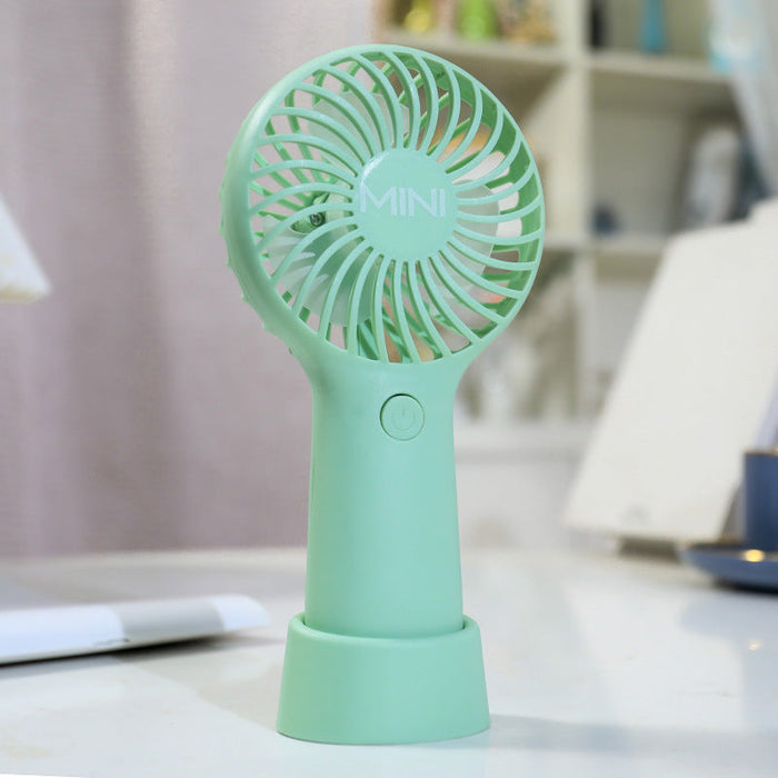 Damski przenośny mini-wentylator ręczny z ergonomicznym designem Karnz