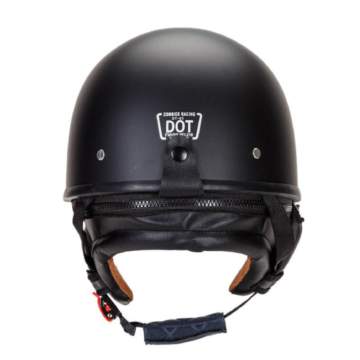 Klasyczny Kask Półotwarty Motocyklowy Karnz