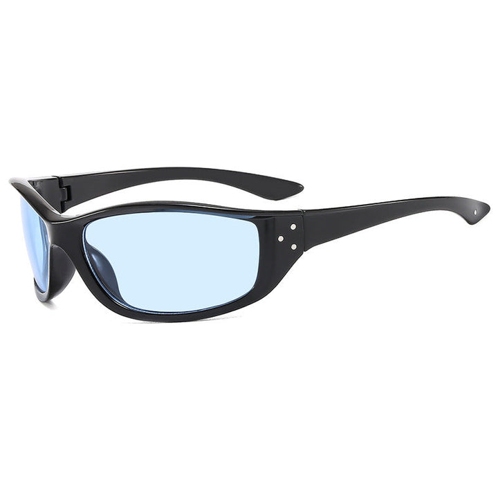 Damskie sportowe okulary przeciwsłoneczne z ergonomiczną ramą i ochroną UV Karnz