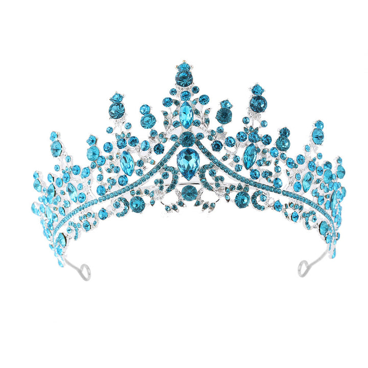 Tiara Strass dla kobiet z błyszczącymi kamieniami Karnz