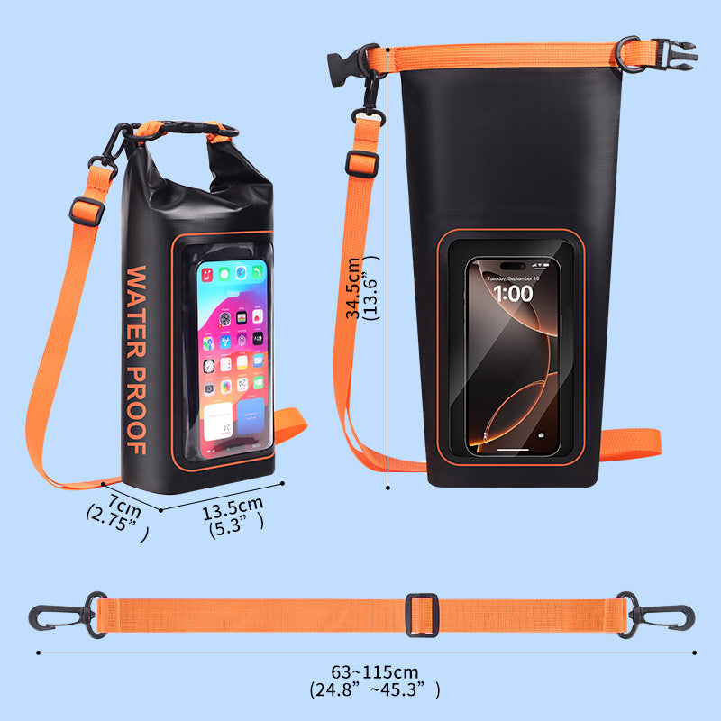 Unisex Wodoodporna Torba na Smartfon z Ergonomicznym Paskiem na Ramię Karnz
