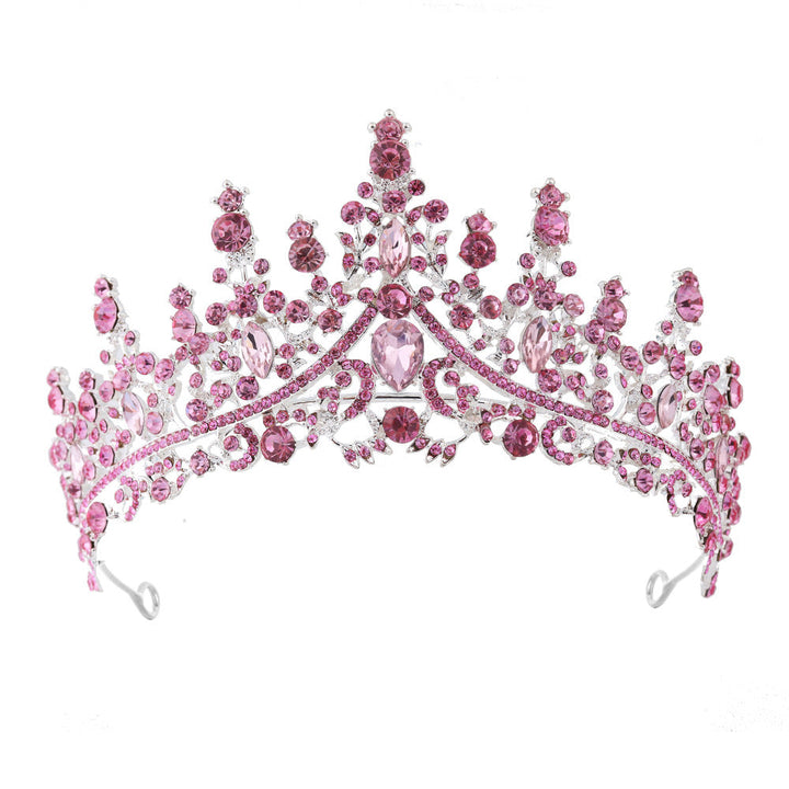 Tiara Strass dla kobiet z błyszczącymi kamieniami Karnz