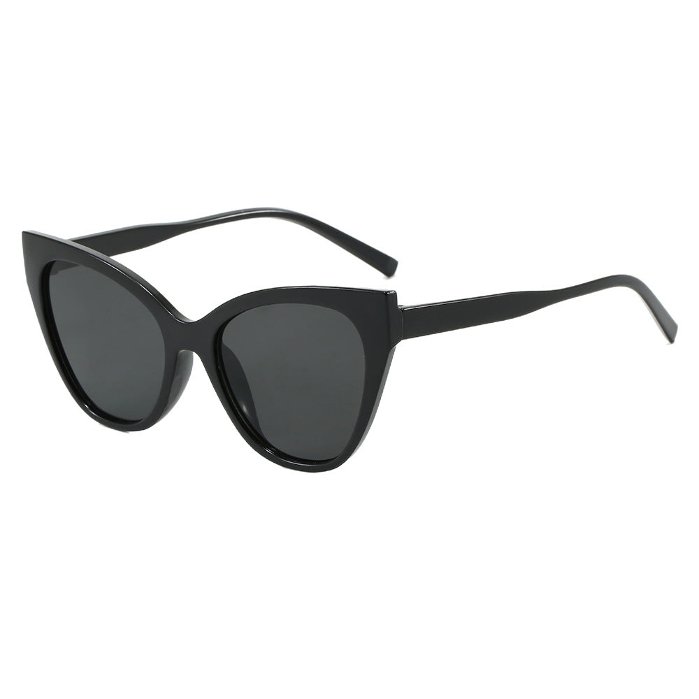 Damskie okulary przeciwsłoneczne Cat-Eye z ochroną UV i nowoczesną ramą Karnz