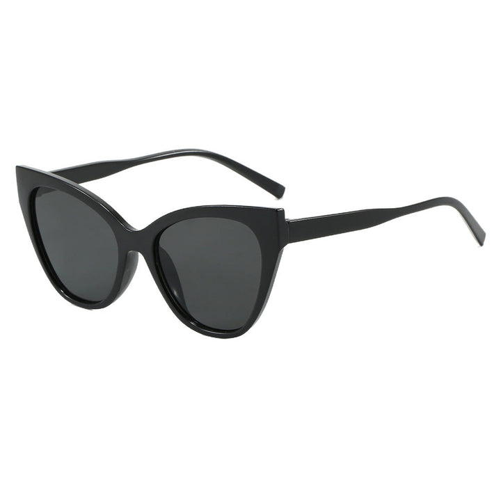 Damskie okulary przeciwsłoneczne Cat-Eye z ochroną UV i nowoczesną ramą Karnz