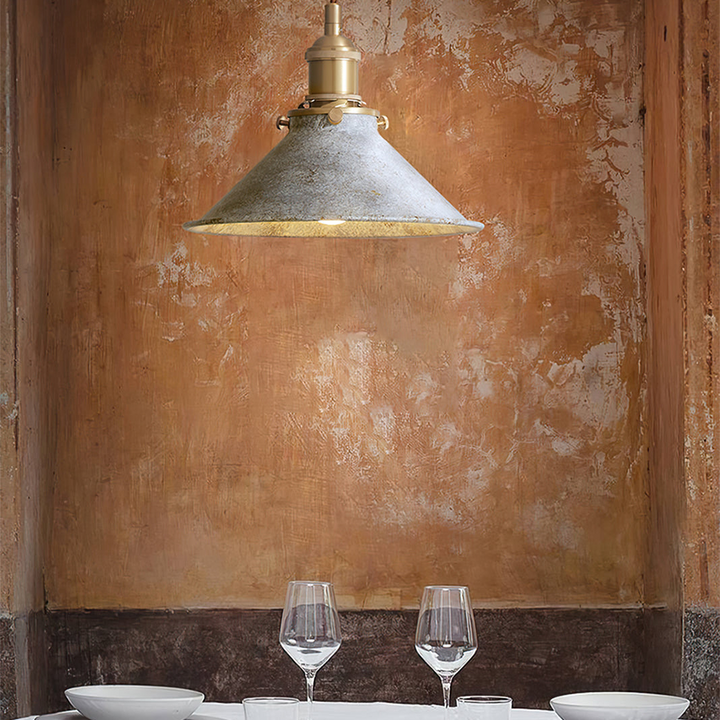 Retro Industrial Design Metalowa Lampa Wisząca | Karnz