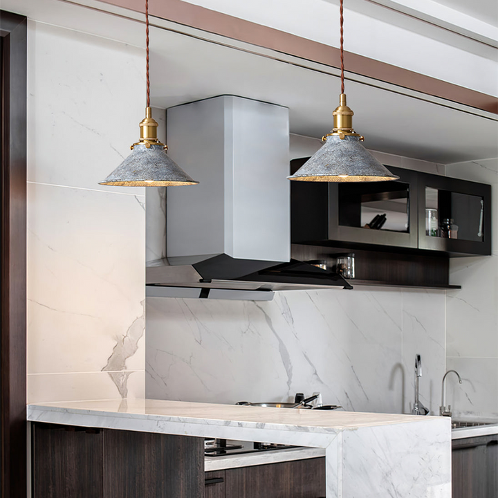 Retro Industrial Design Metalowa Lampa Wisząca | Karnz