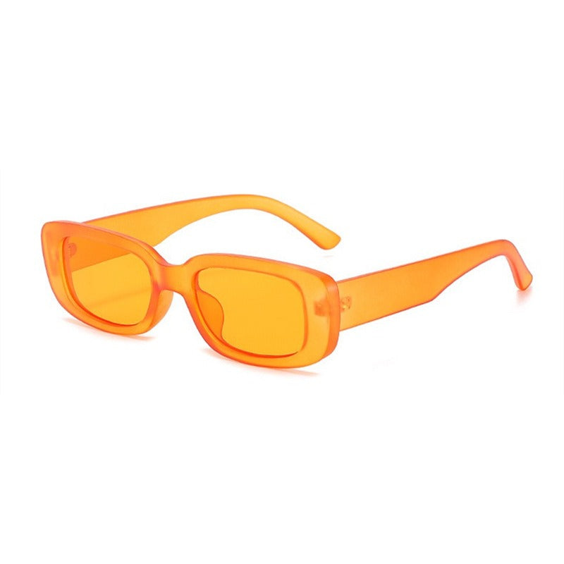 Retro prostokątne okulary przeciwsłoneczne Y2K - Aria | Karnz