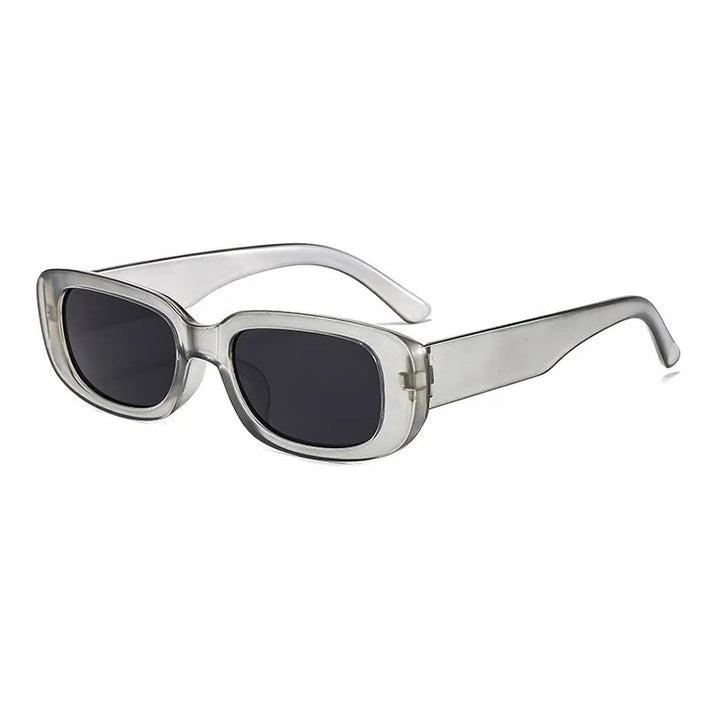 Retro prostokątne okulary przeciwsłoneczne Y2K - Aria | Karnz