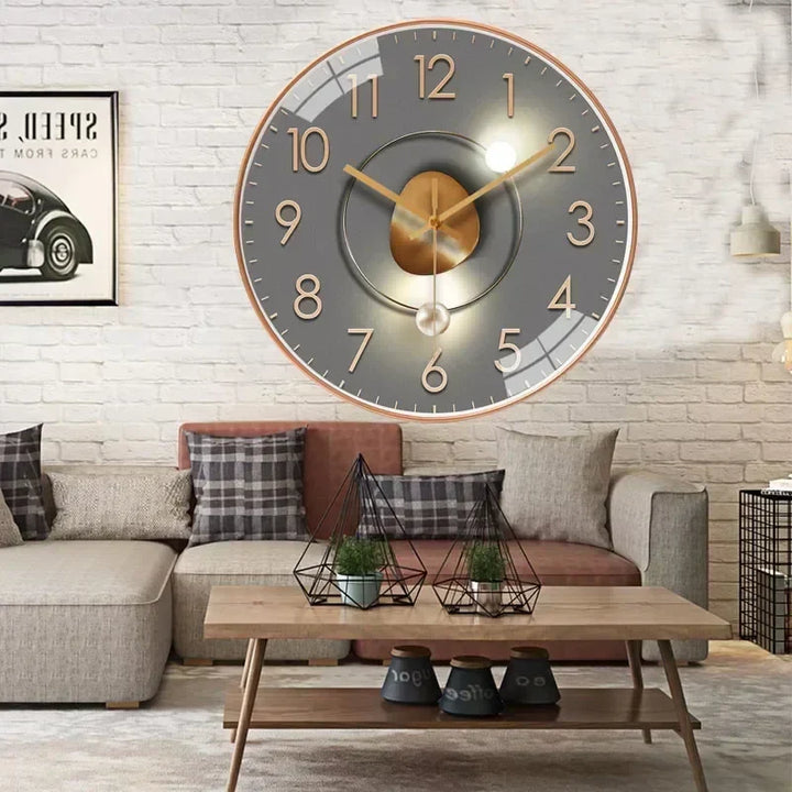 Karnz | SilentTime – Cyfrowy zegar ścienny w klasycznym stylu