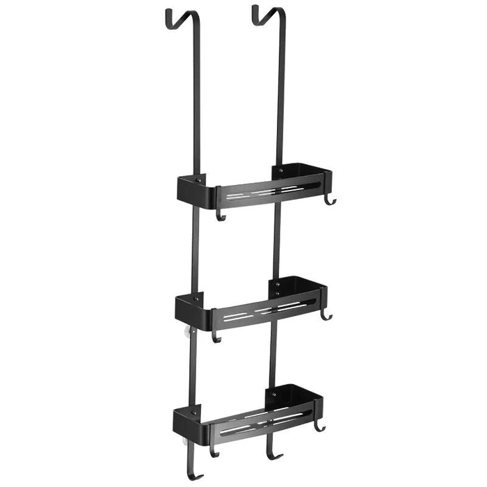 Elegancki Organizer na Ścianę z Podwójną Warstwą Bez Wiercenia