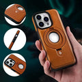 Magnetyczna etui na iPhone z niewidocznym stoiskiem