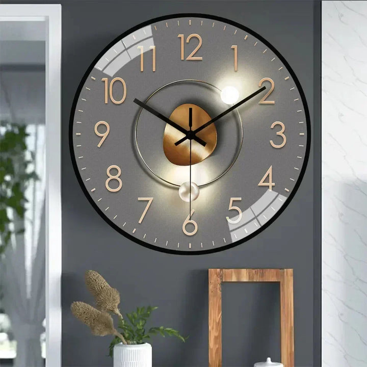 Karnz | SilentTime – Cyfrowy zegar ścienny w klasycznym stylu