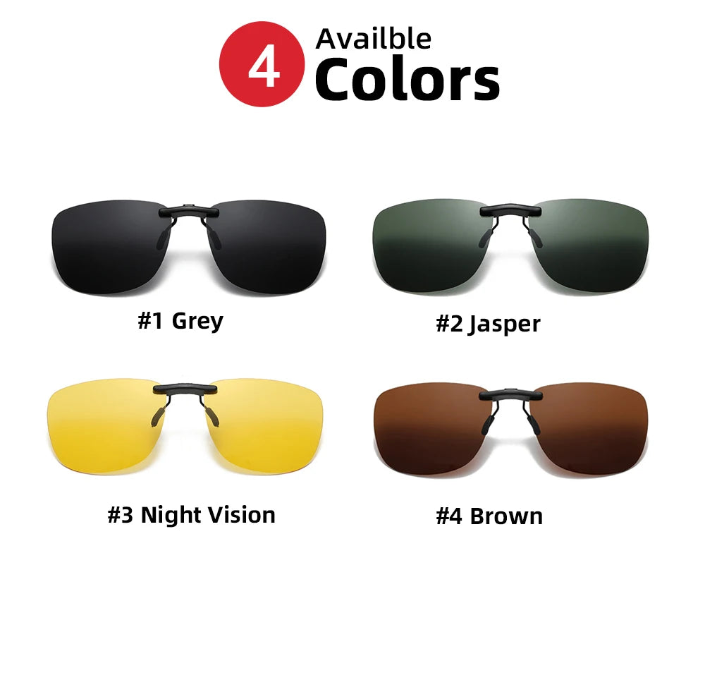 Okulary przeciwsłoneczne Clip-On polaryzowane UV400 | Karnz