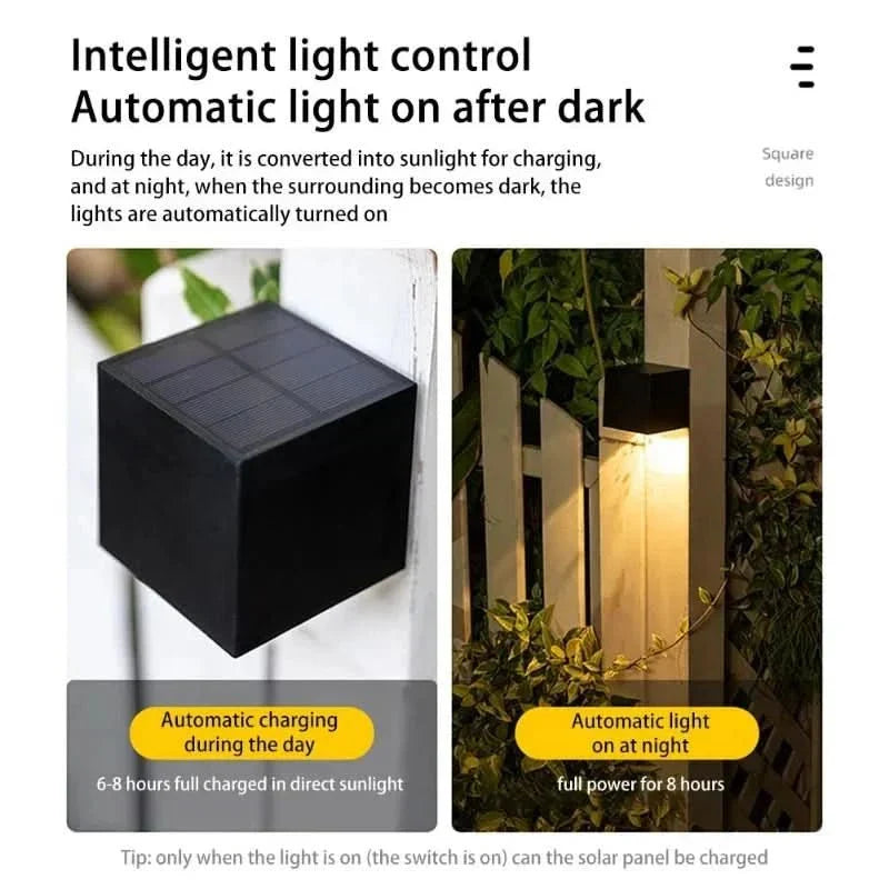 Solarna lampa LED na zewnątrz | Karnz