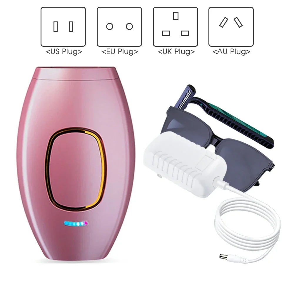 Epilator Sandsberg Bikini IPL 500.000 Flash Impulsowy Laserowy Epilator Trwały Bezbolesny Dla Kobiet Usuwanie Włosów Urządzenie Do Użytku Domowego