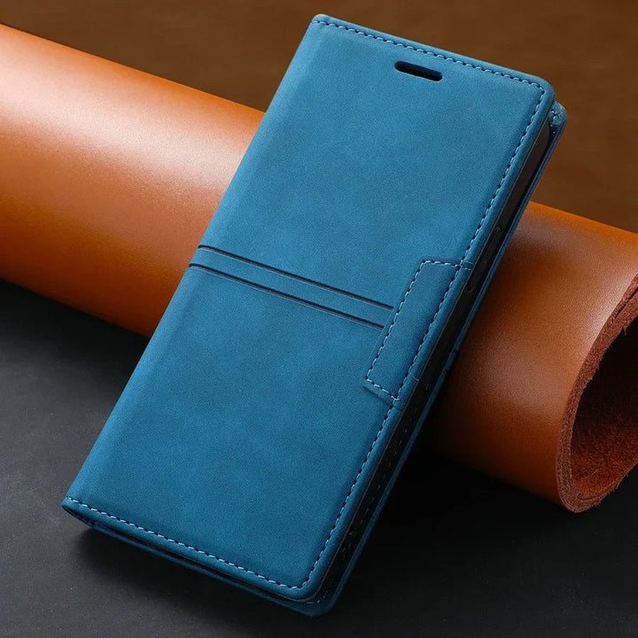 Sandsberg | Etui skórzane do Google Pixel | Magnetyczne etui z funkcją ochrony