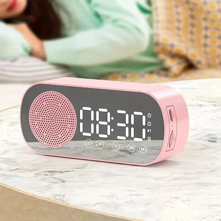 Cyfrowy budzik z głośnikiem Bluetooth i radiem FM