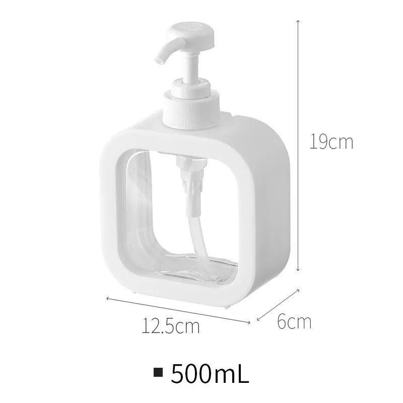 SkandiPure Dozownik do mydła - Minimalistyczny nordycki design, trwały | Karnz