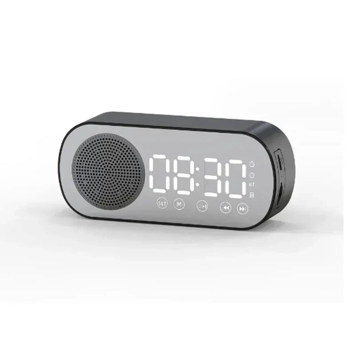 Cyfrowy budzik z głośnikiem Bluetooth i radiem FM
