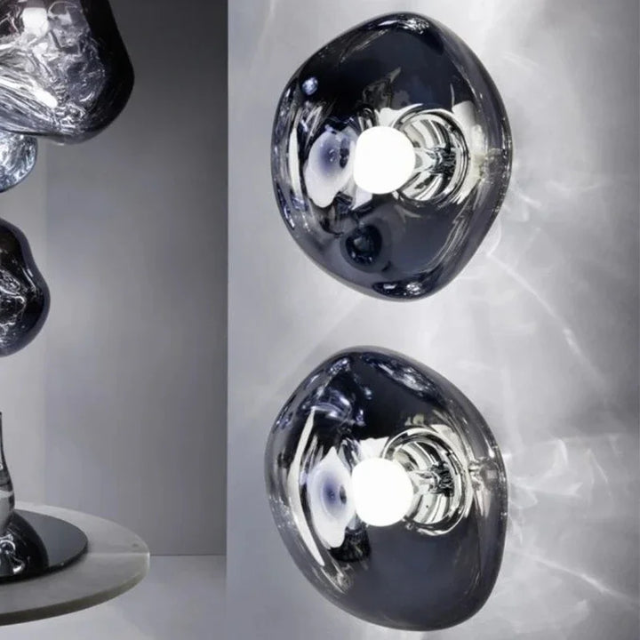 Nowoczesna lampa ścienna Lava w stylu skandynawskim