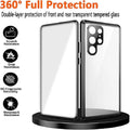 Obudowa z aluminium stopu 360 z zamkiem bezpieczeństwa dla Samsung Galaxy S24-S23 Serie