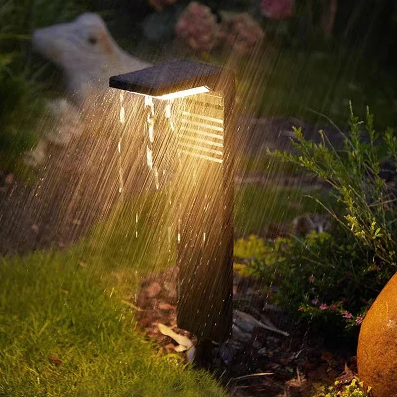 Wodoodporna lampa solarna LED do ogrodu