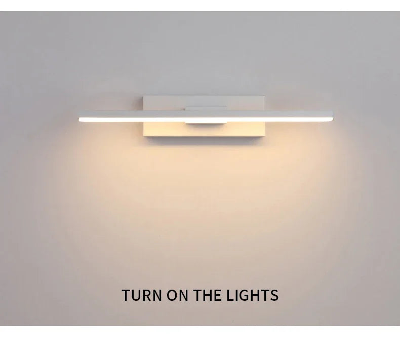 Karnz | AuroLite Regulowana Lampa Ścienna LED | 330° Obracana | Nowoczesny Design do Sypialni i Salonu | Aluminium