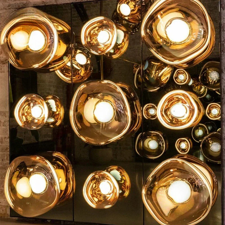 Nowoczesna lampa ścienna Lava w stylu skandynawskim