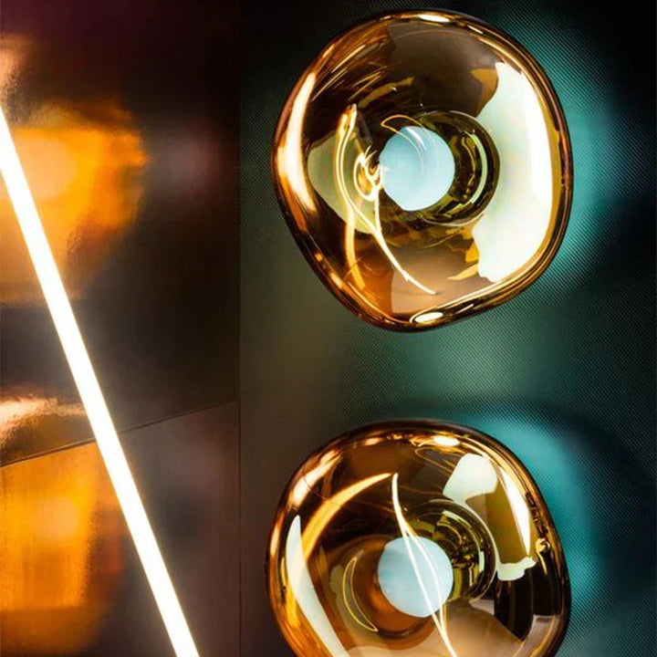 Nowoczesna lampa ścienna Lava w stylu skandynawskim