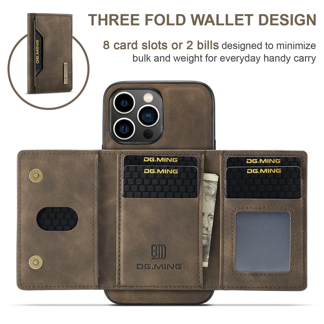 Etui 2-w-1 na iPhone z odczepianą portmonetką