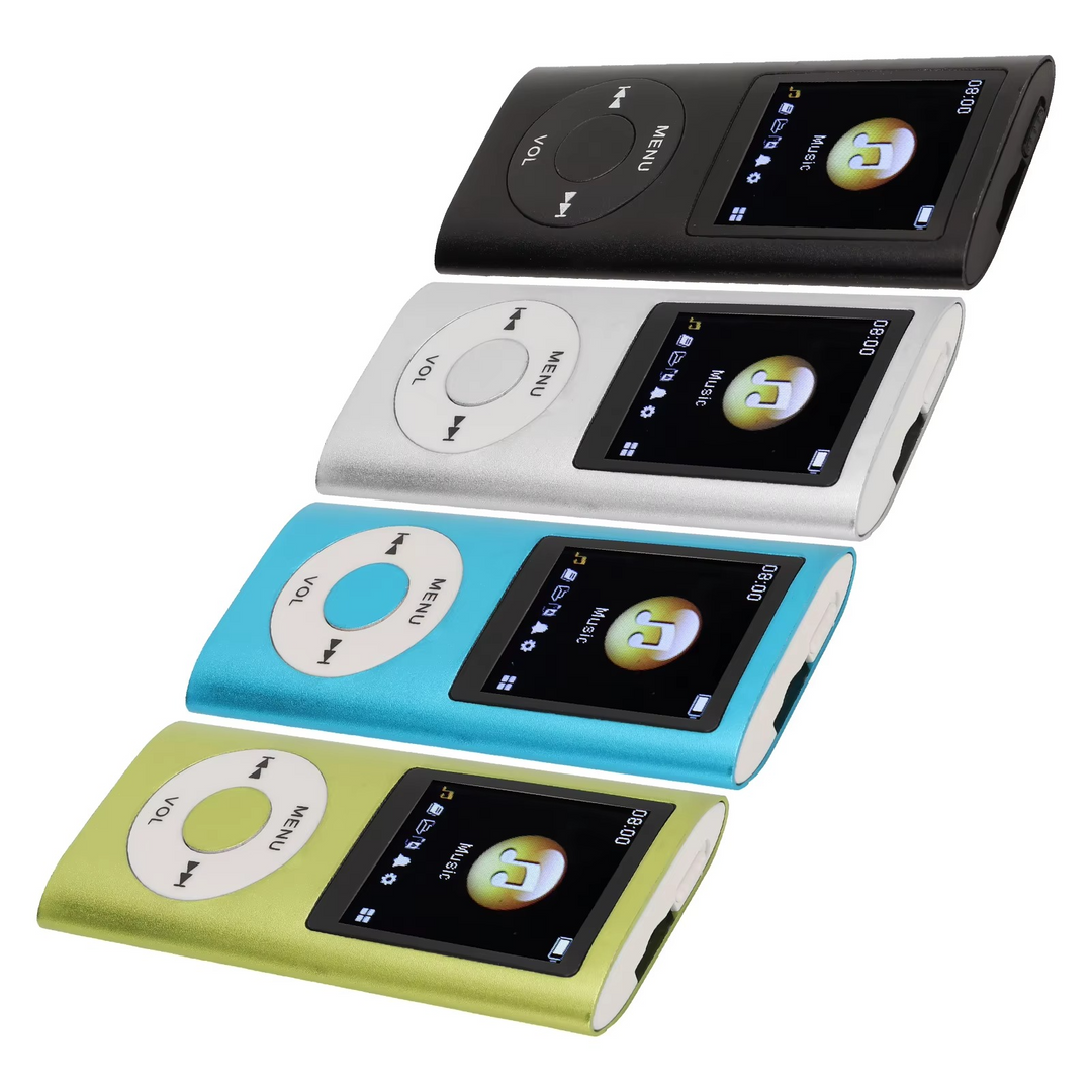 Kompaktowy odtwarzacz MP3 z wysokiej rozdzielczości wyświetlaczem LCD 1,8 cala.