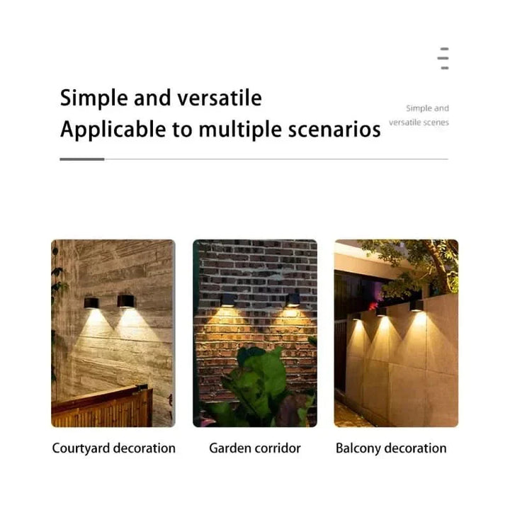 Solarna lampa LED na zewnątrz | Karnz