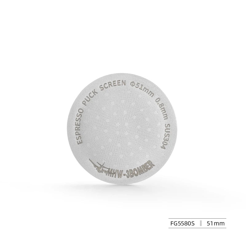 MHW-3BOMBER 51/53/58,5 mm Ekspres Puck Screen Podwójna Warstwa Metalowy Filtr do Kawy Wielokrotnego Użytku
