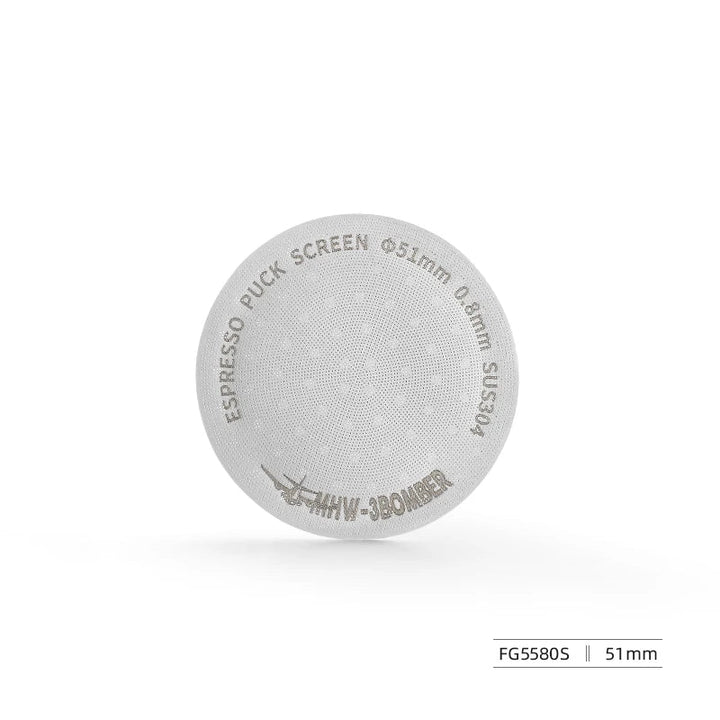 MHW-3BOMBER 51/53/58,5 mm Ekspres Puck Screen Podwójna Warstwa Metalowy Filtr do Kawy Wielokrotnego Użytku
