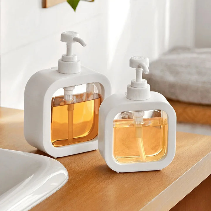 SkandiPure Dozownik do mydła - Minimalistyczny nordycki design, trwały | Karnz
