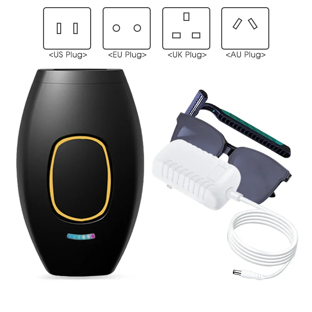 Epilator Sandsberg Bikini IPL 500.000 Flash Impulsowy Laserowy Epilator Trwały Bezbolesny Dla Kobiet Usuwanie Włosów Urządzenie Do Użytku Domowego