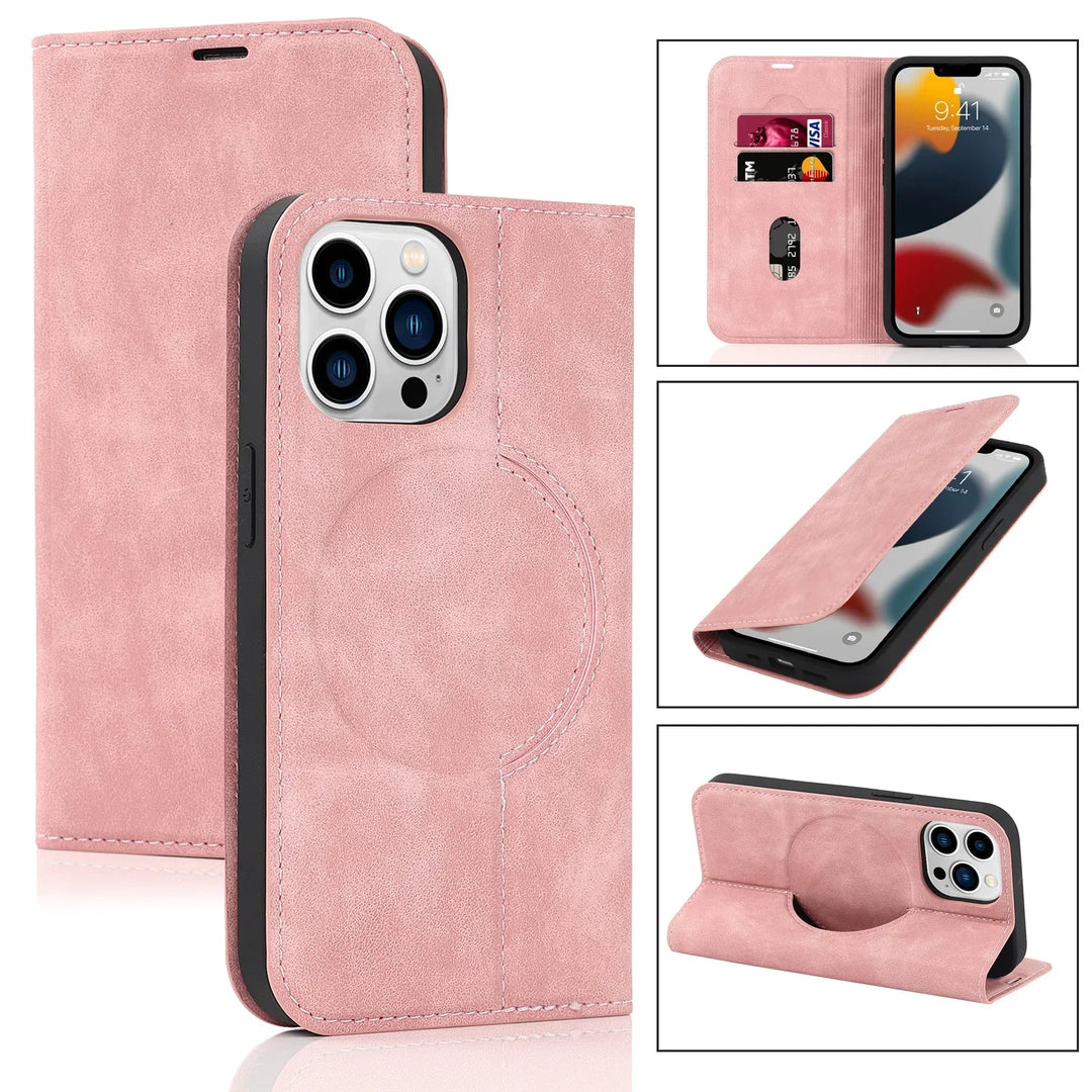 Etui Sandsberg Wallet MagSafe do ładowania bezprzewodowego - iPhone