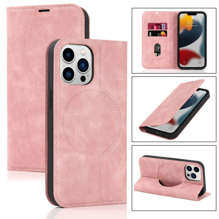 Etui Sandsberg Wallet MagSafe do ładowania bezprzewodowego - iPhone