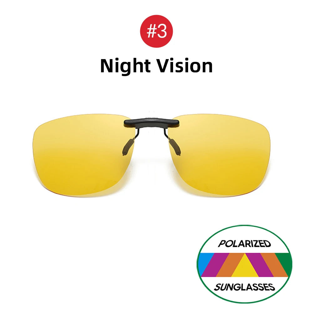 Okulary przeciwsłoneczne Clip-On polaryzowane UV400 | Karnz